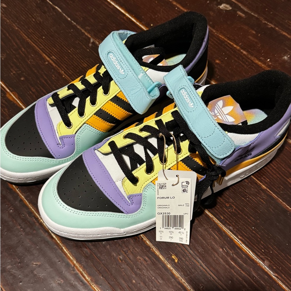 Adidas Forum Low Easter Multi Cloud White-Hazy Orange